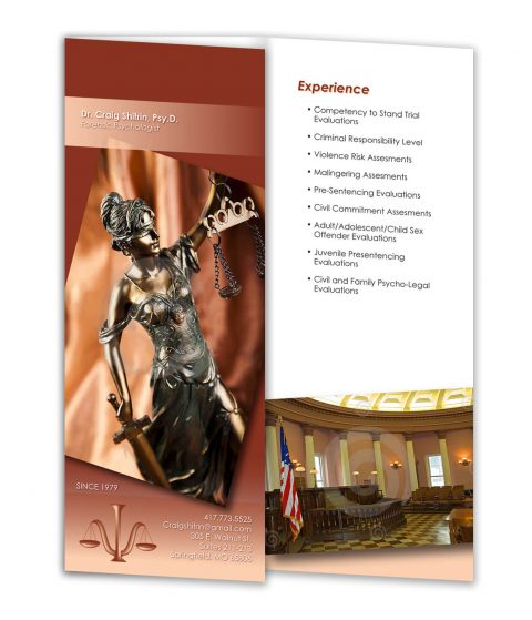 Brochure Design for Law Office