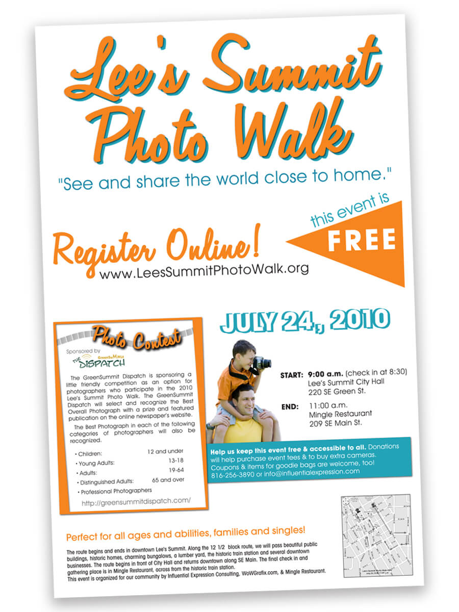 Photo Walk Poster Design