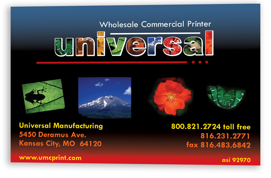 Universal Poster Design