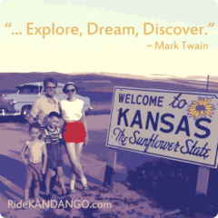 Kansas Bike Tour Social Shares Social Media Planning and Execution to Go with Blog