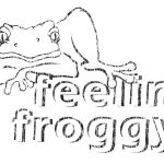 Feeling Froggy Tee Shirt Design for GK Irish
