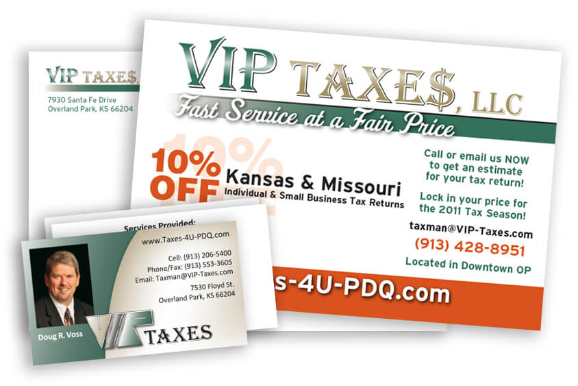Postcard and Business Card Design and Branding