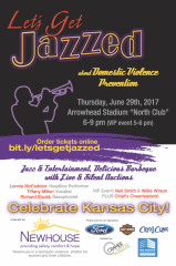 Let's Get Jazzed Event promotion large poster design and print